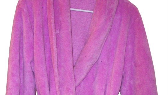 Roze badjas